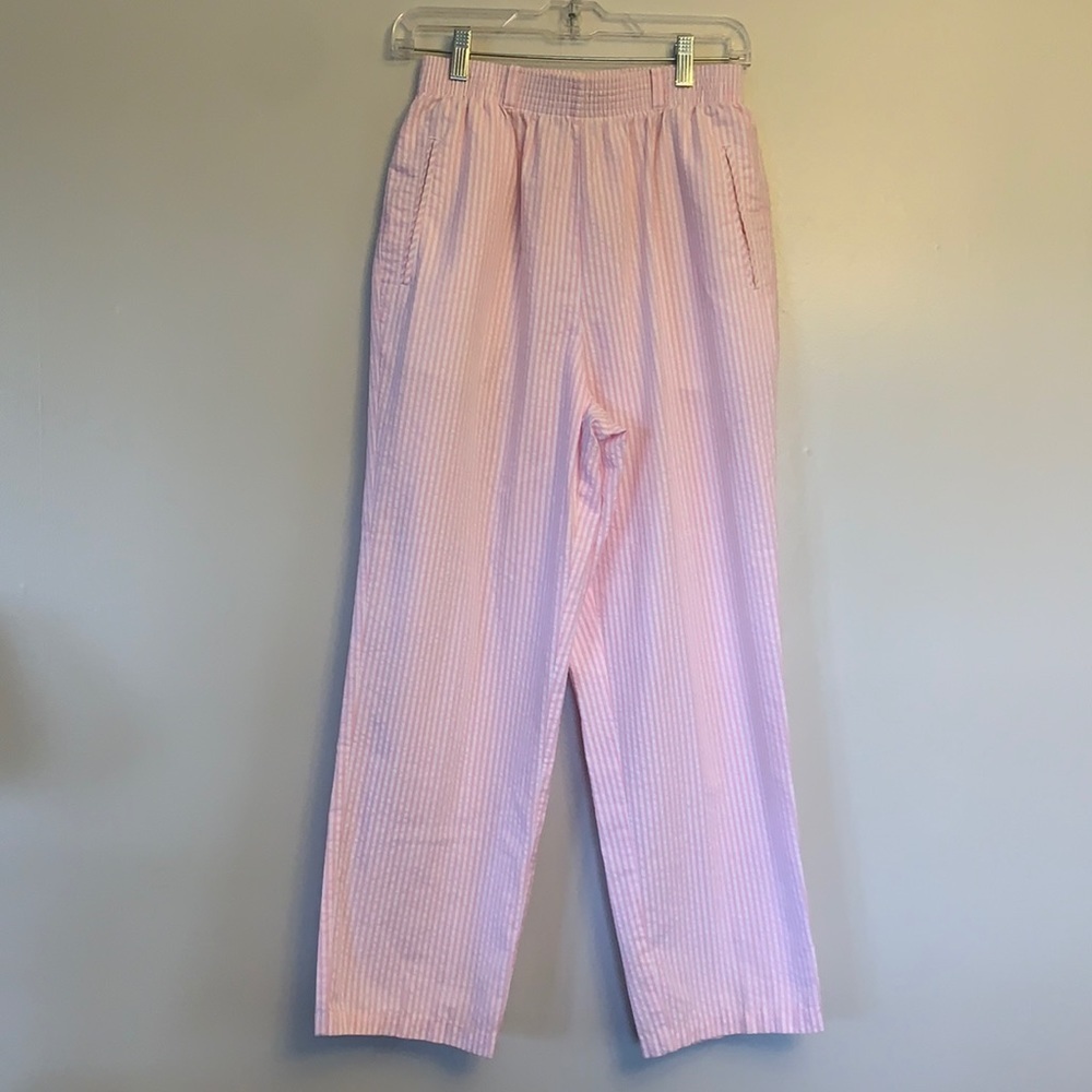 Koret - high waisted sear-sucker pants, 10‎